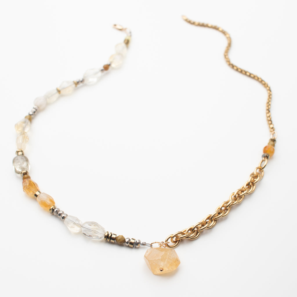 Necklaces by Amuletta Jewelry in Gold Silver Pearl Gemstones